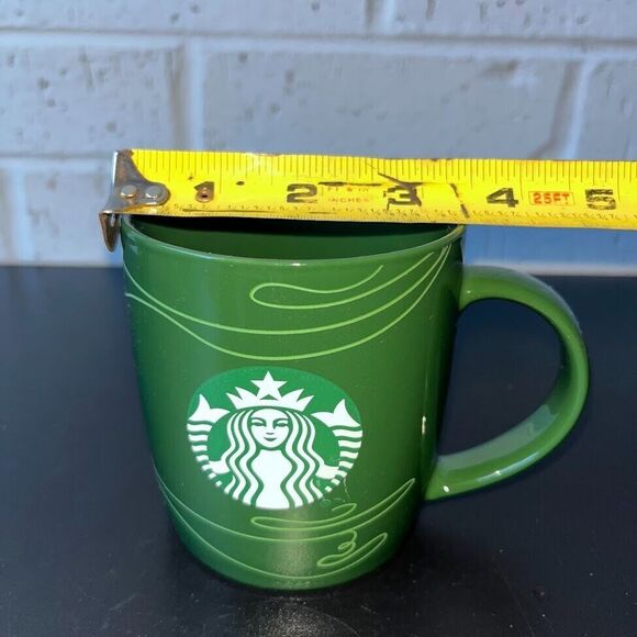 Starbucks 2020 Siren Swirl Logo Green White Coffee Cup Mug Tea 12 oz. - Picture 6 of 8